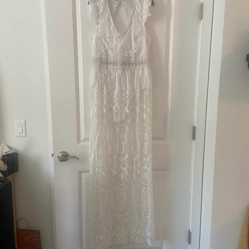 White Lace Dress